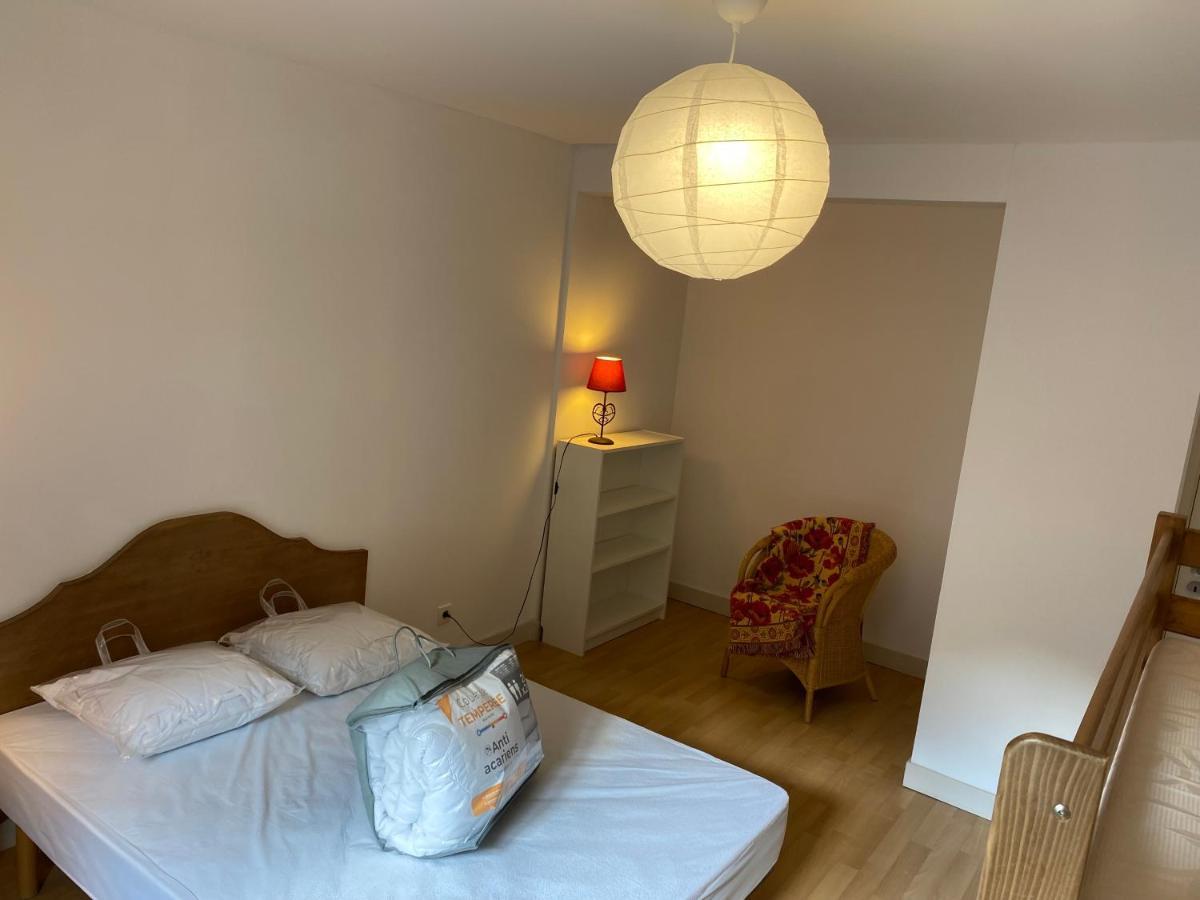 Le Fleuri Ensoleille De Guzet Apartman Ustou Kültér fotó